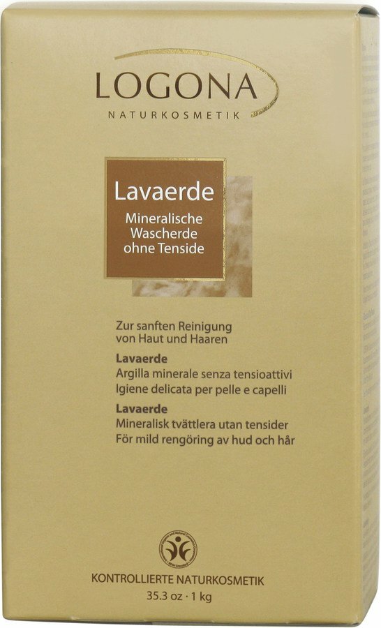 Logona Lavaerde Pulver, 1000g - Mineralkosmetik ohne Tenside