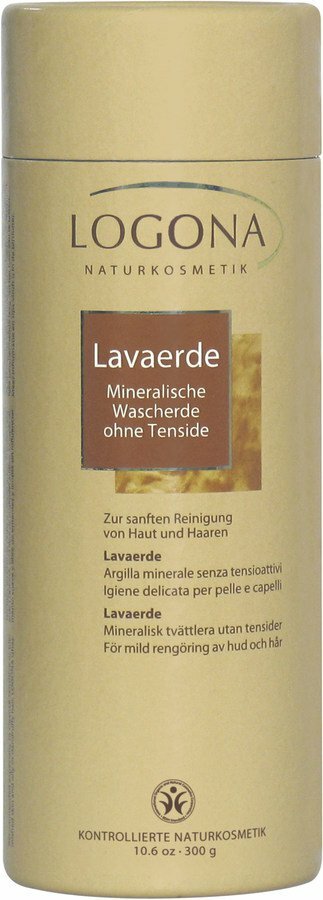Logona Lavaerde Pulver, 300g – Mineralkosmetik ohne Tenside vegan