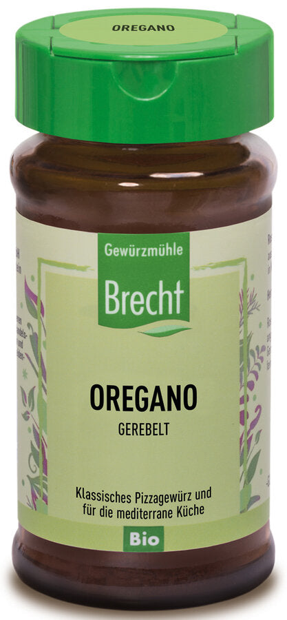 Gewürzmühle Brecht Oregano gerebelt Glas, 10g