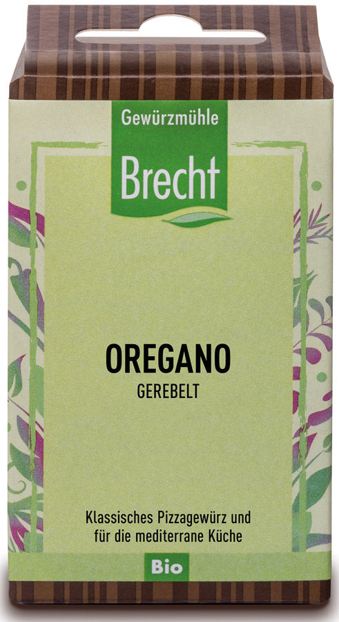 Gewürzmühle Brecht Oregano gerebelt Nachfüllpack, 10g