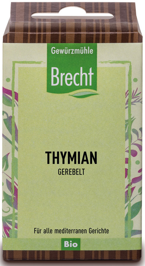 Gewürzmühle Brecht Thymian gerebelt Nachfüllpack, Bio, 10g