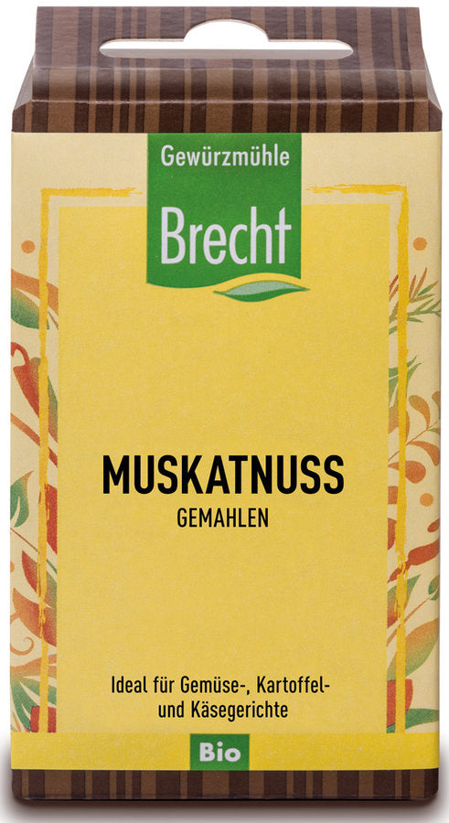 Gewürzmühle Brecht Muskatnuss gemahlen NFP, 35g