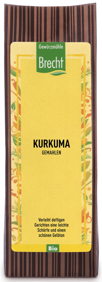 Gewürzmühle Kurkuma gemahlen, Bio, 150g