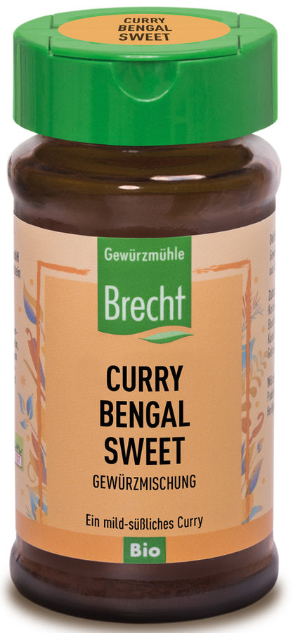 Gewürzmühle Brecht Curry Bengal Sweet, Bio, 30g