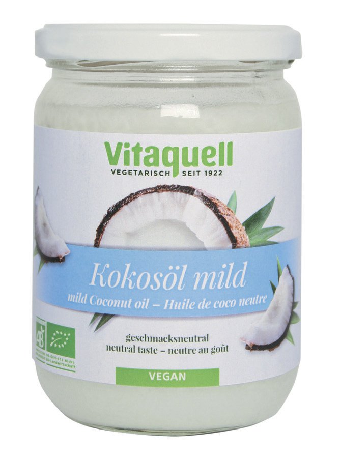 Vitaquell Kokosöl Bio mild, 430ml