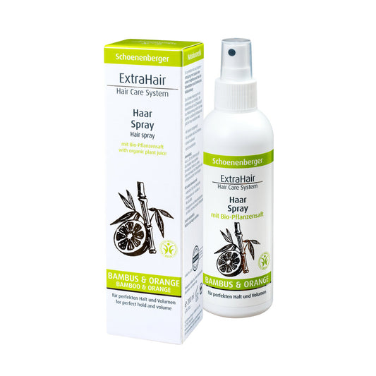 Schoenenberger ExtraHair® Haar Spray mit Bio-Pflanzensaft und Bambusextrakt BDIH, 200ml