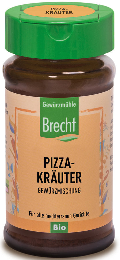 Gewürzmühle Brecht Pizza-Kräuter Glas, 25g