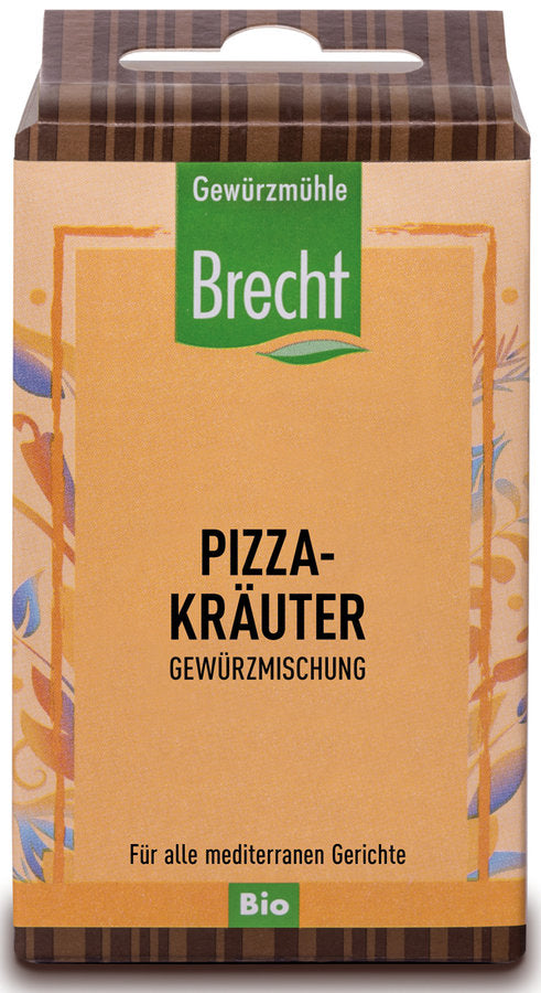 Gewürzmühle Brecht Pizza-Kräuter Nachfüllpack, Bio, 25g