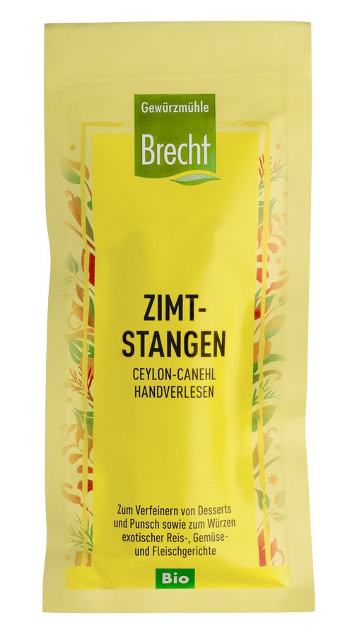 Gewürzmühle Brecht Zimtstangen Ceylon - KB, 2St