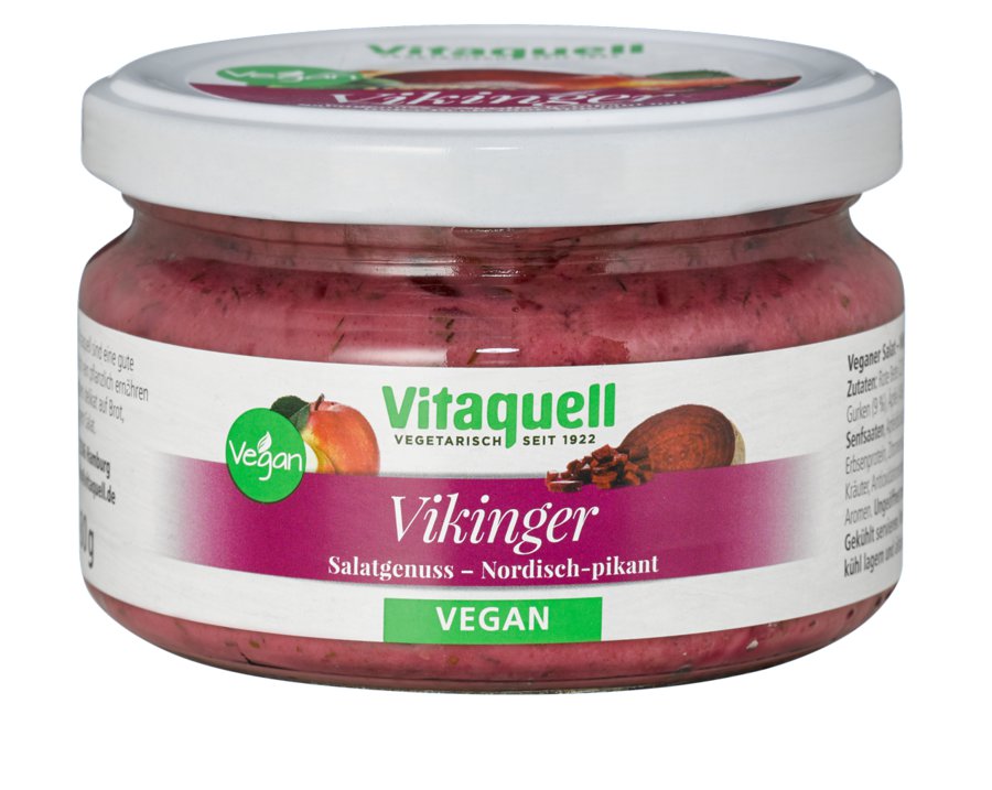 Vitaquell Vikinger-Salat, vegan, 180g