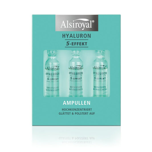Alsiroyal HYALURON 5-EFFEKT Ampullen, 3x3ml