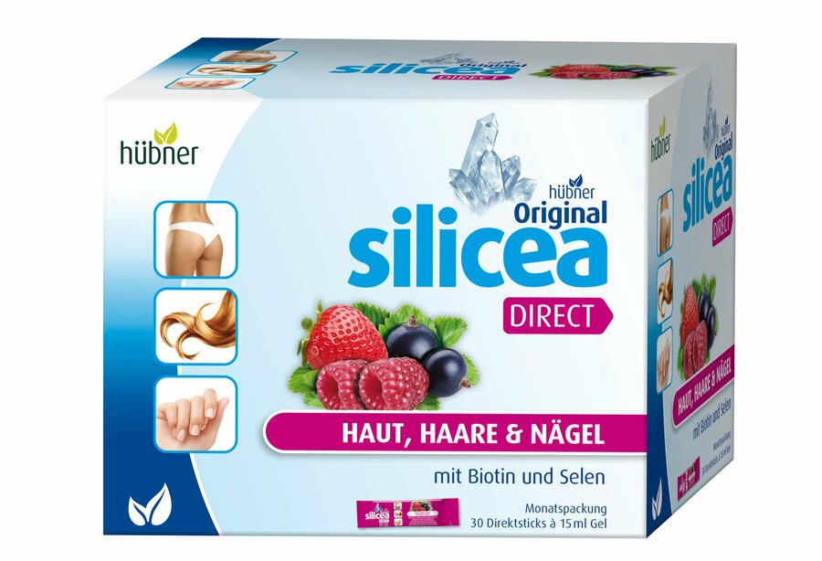 Hübner Original silicea® DIRECT Rotfrucht, 30 Sticks
