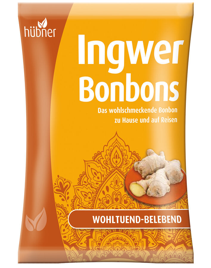 Hübner Ingwer-Bonbons, 69g