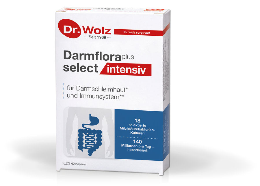 Dr. Wolz Darmflora plus select intensiv, 40St