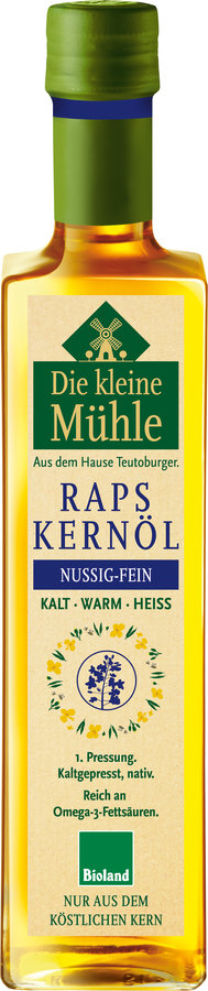 Teutoburger Ölmühle Kleine Mühle Raps-Kernöl 500ml