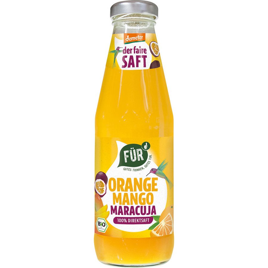 der faire Saft Orange Mango Maracuja, 500ml – Reformhaus Now der faire Saft Orange Mango Maracuja, 500ml – Reformhaus Now