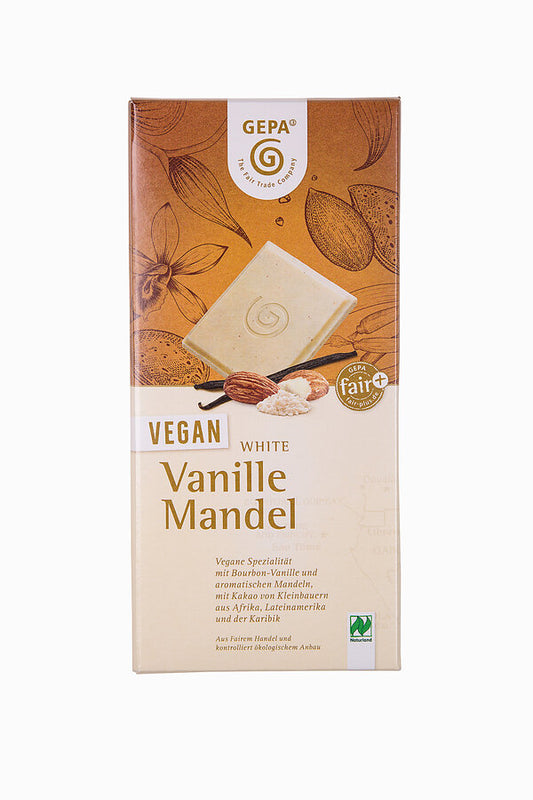 GEPA Bio Vegan White Vanille Mandel, 100g