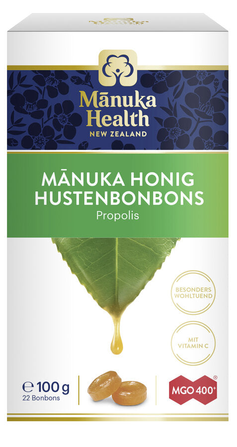 Manuka Health Manuka Hustenbonbon MGO400+ Propolis, 100g