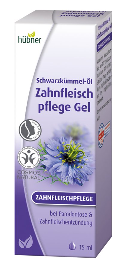Hübner Schwarzkümmel-Öl Zahnfleischpflege Gel, 15ml