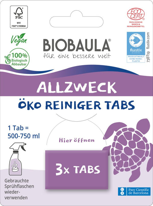 Biobaula Öko Reiniger-Tabs Allzweck, 3St