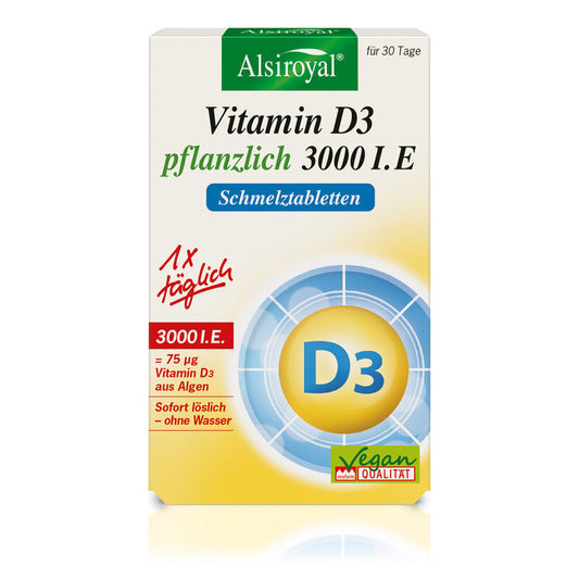Vitamin D3 - 3000 I.E SOFORT Schmelztabletten, 30St