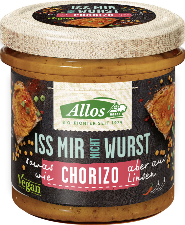 Allos Iss mir nicht Wurst Chorizo, 135g