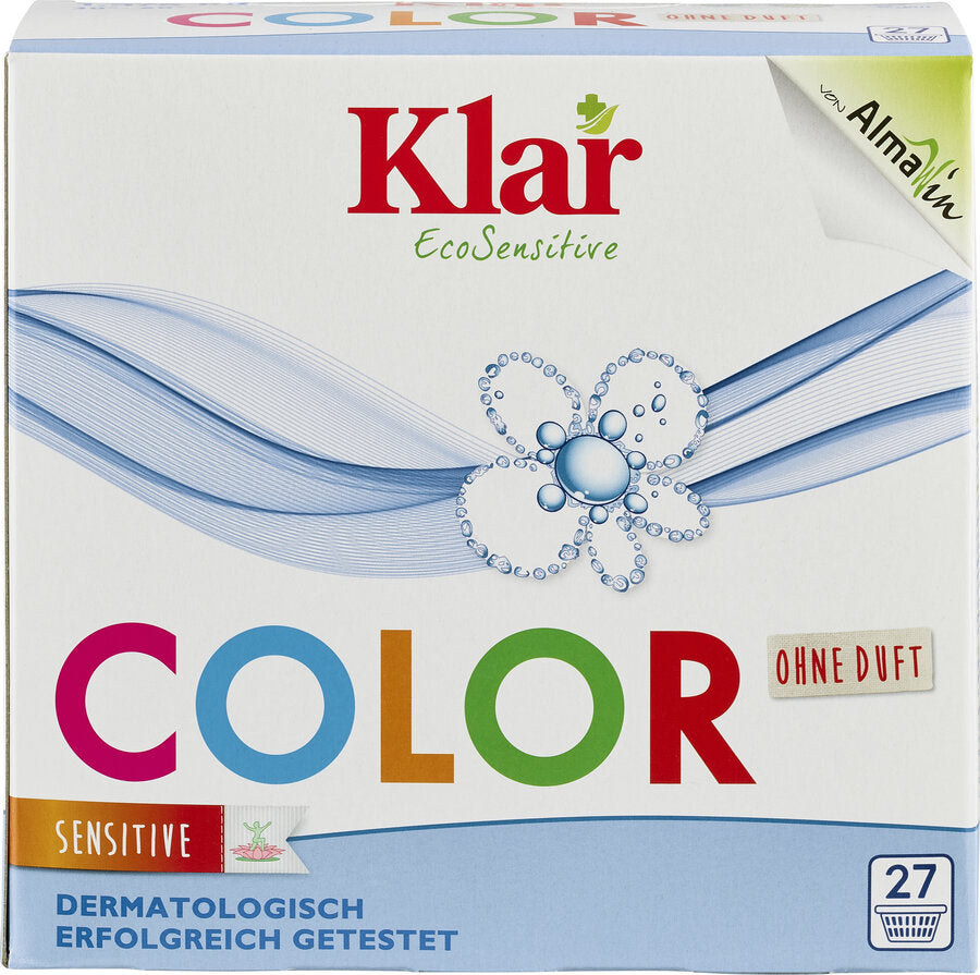 Klar Color Waschmittel, 1,375 kg