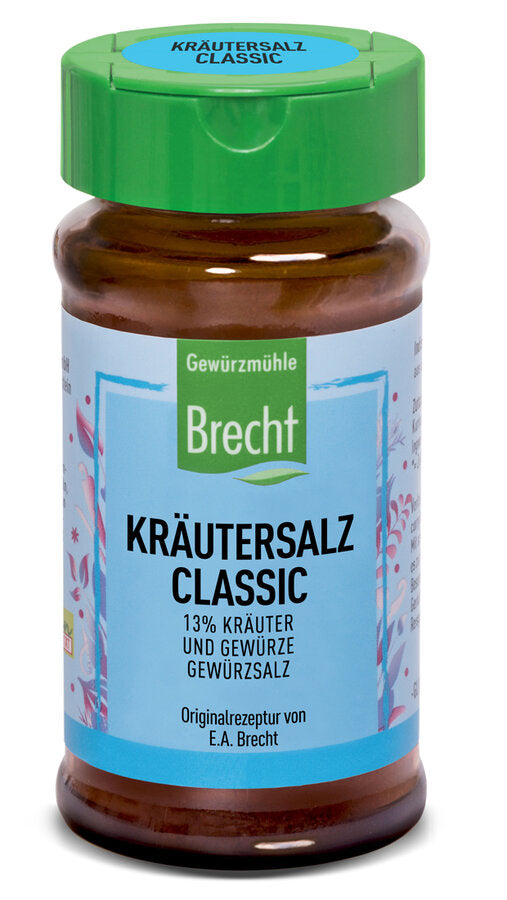 Gewürzmühle Brecht Kräutersalz Classic Glas, 80g