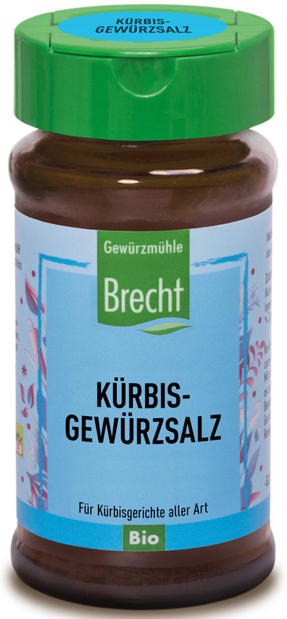 Gewürzmühle Brecht Kürbis-Gewürzsalz Glas, 50g