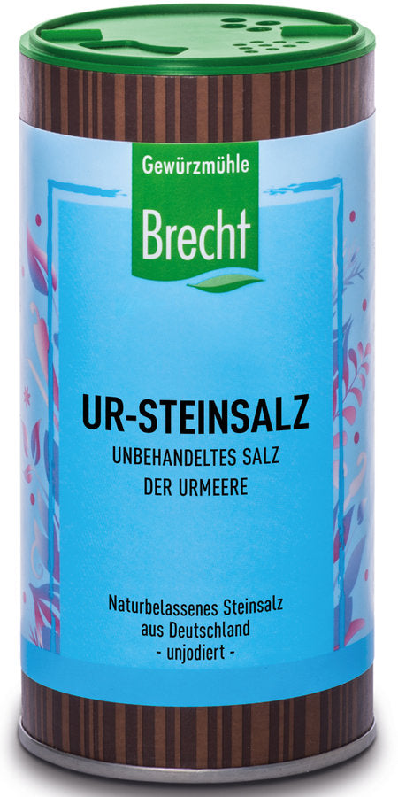 Gewürzmühle Brecht Ur-Steinsalz Streuer, 250g