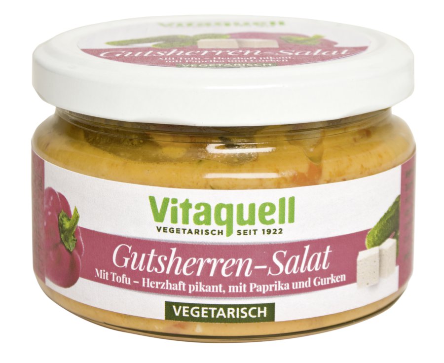 Vitaquell Gutsherren-Tofu-Salat, vegetarisch, 200g