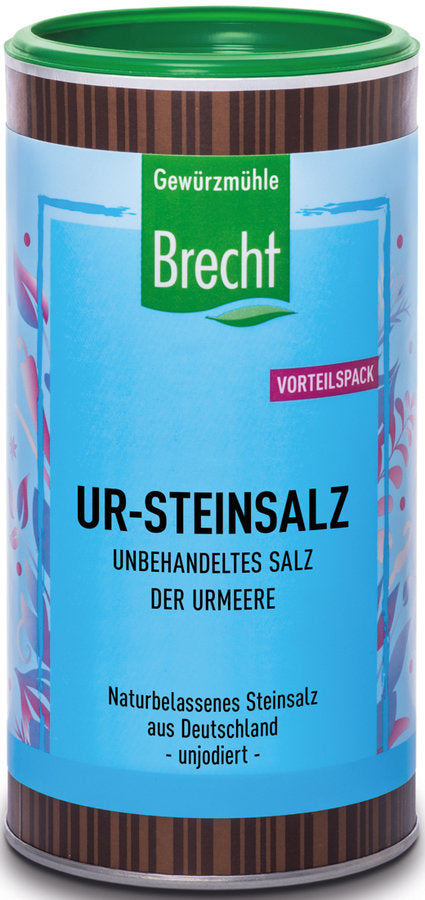 Gewürzmühle Brecht Ur-Steinsalz - Dose, 600g