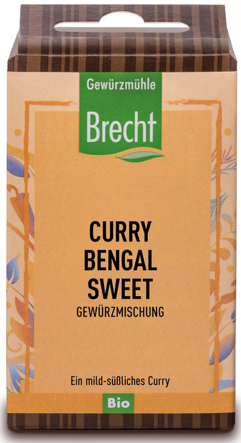 Gewürzmühle Brecht Curry Bengal Sweet Nachfüllpack, Bio, 30g