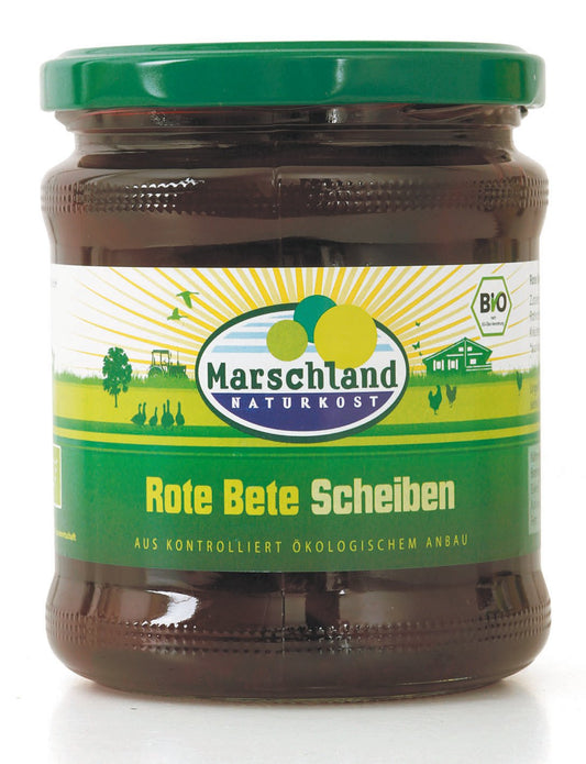 Marschland Bioland Bio-Rote Bete Scheiben 370 ml